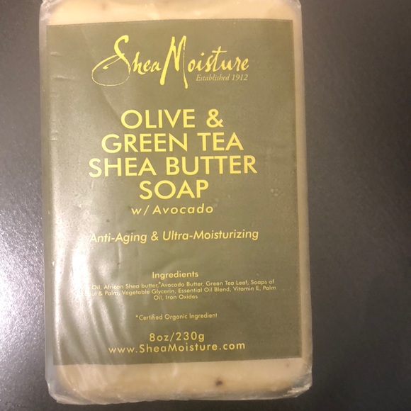 Shea Moisture olive &Green Tea Shea Butter Soap - Picture 1 of 3